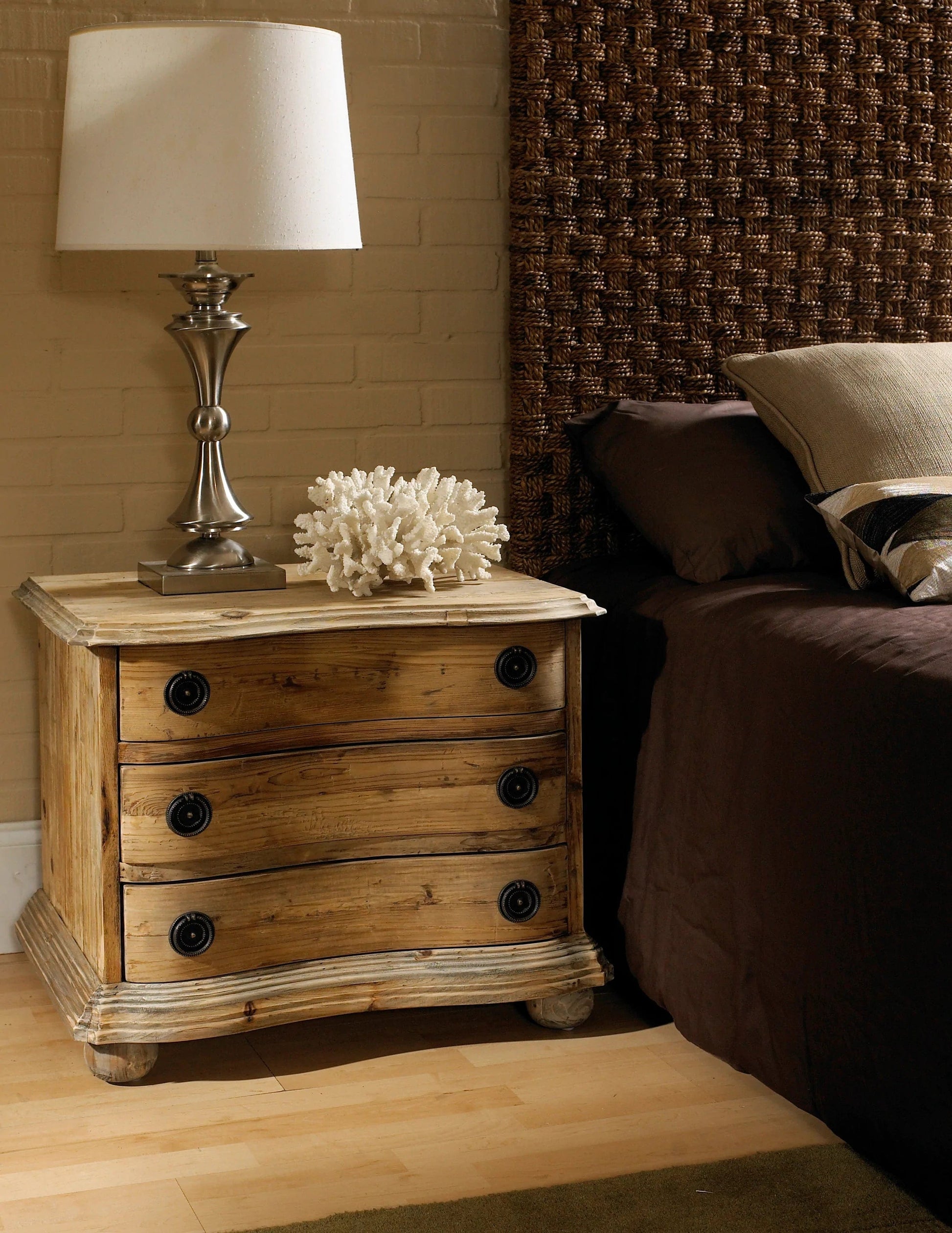 Salvaged Wood Night Stand - Padma's Plantation